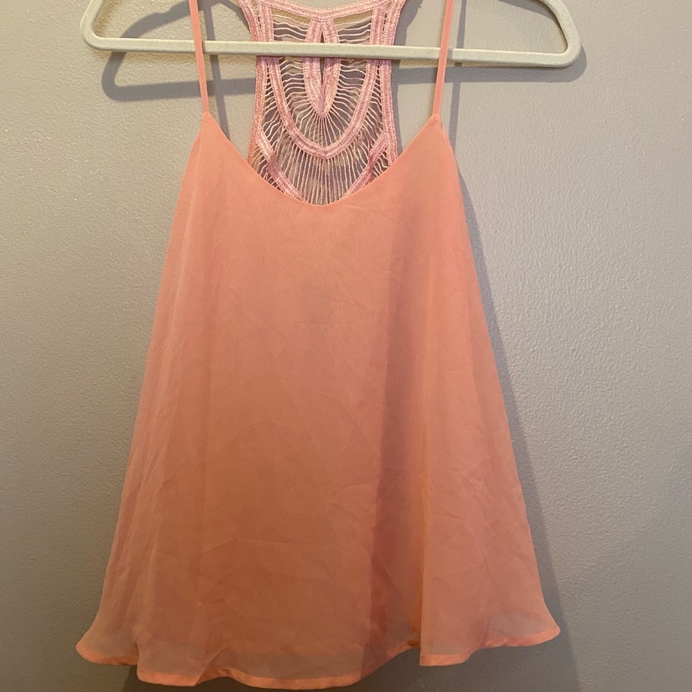 Forever 21 peach colored blouse